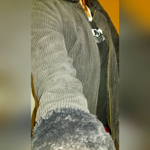 Black Suede Esprit Jacket - Picture 3 of 3